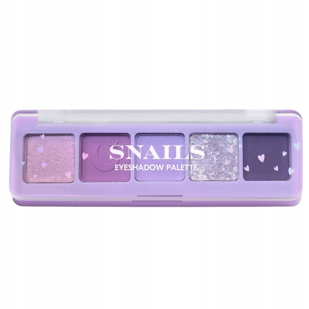 Eye shadow palette for children Snails - Purple purple 5 colors