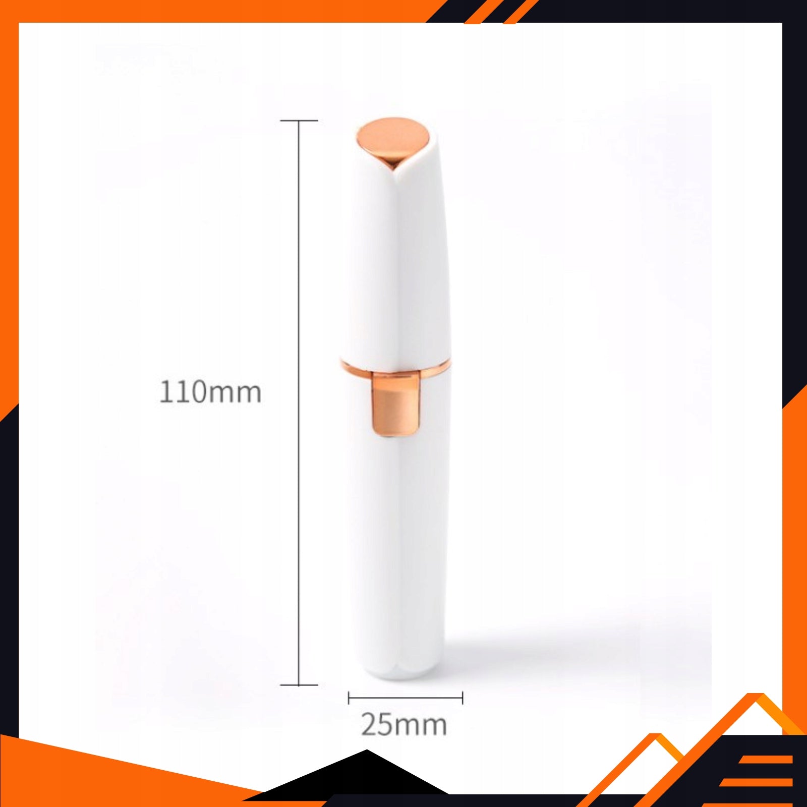 Eyebrow Epilator Face Trimmer for Women USB+2 Tips + LED + Cable Brand Vedor