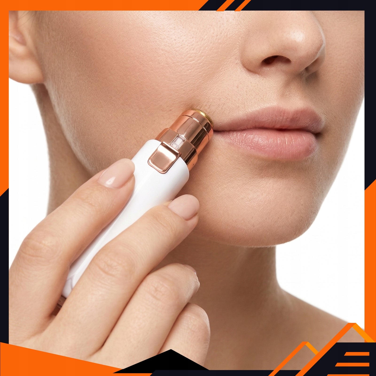 Eyebrow Epilator Face Trimmer for Women USB+2 Tips + LED + Cable Manufacturer code 5906067922918