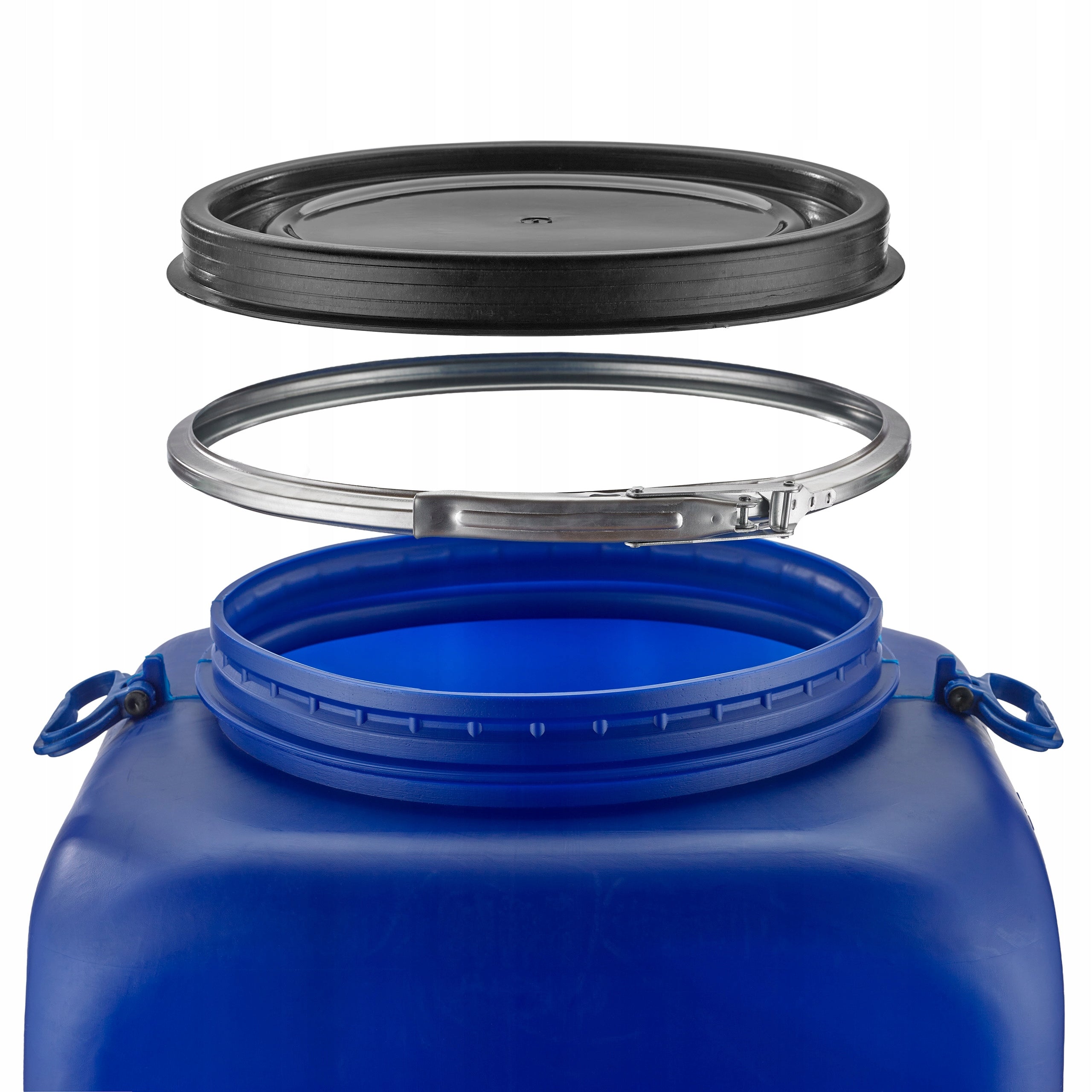 F&R BARREL 100L SQUARE FOR CABBAGE PICKLING WATER WITH CLAMP AND TAP Brand no brand