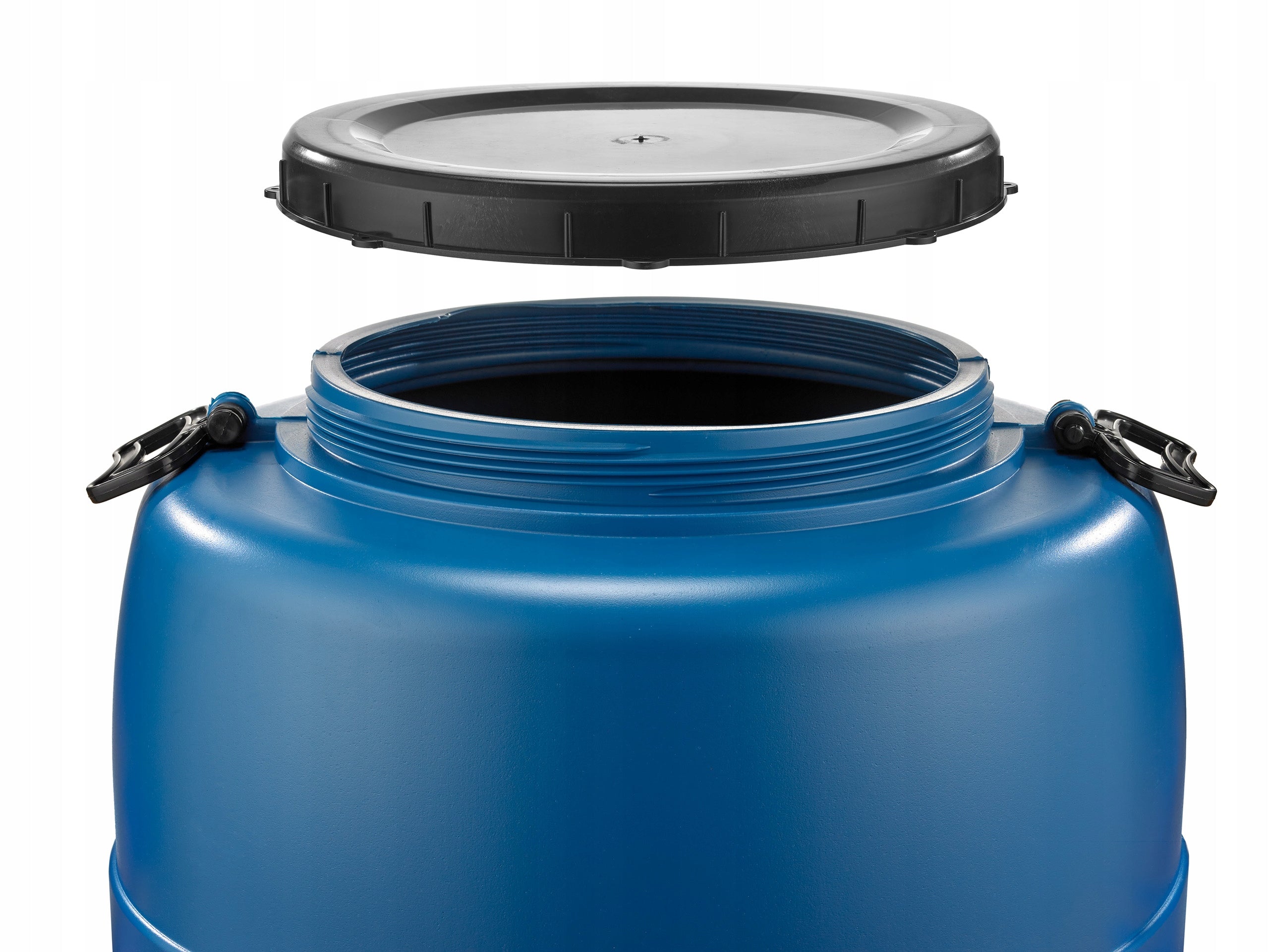 F&R PLASTIC BARREL 120L FOR PICKLING WATER CABBAGE WITH HANDLES BLUE Brand no brand