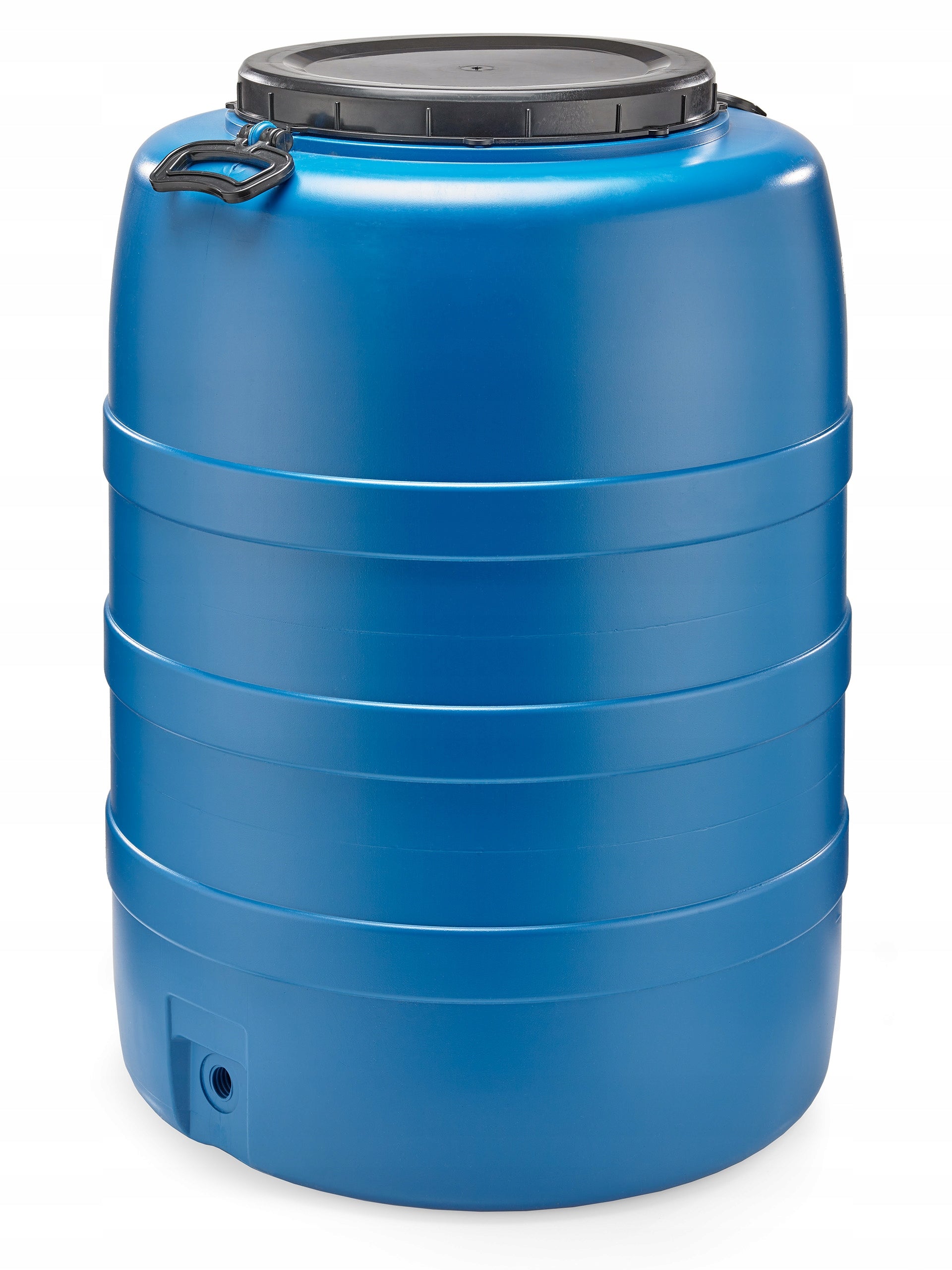 F&R PLASTIC BARREL 120L FOR WATER WITH HANDLES AND TAP BLUE Brand FR