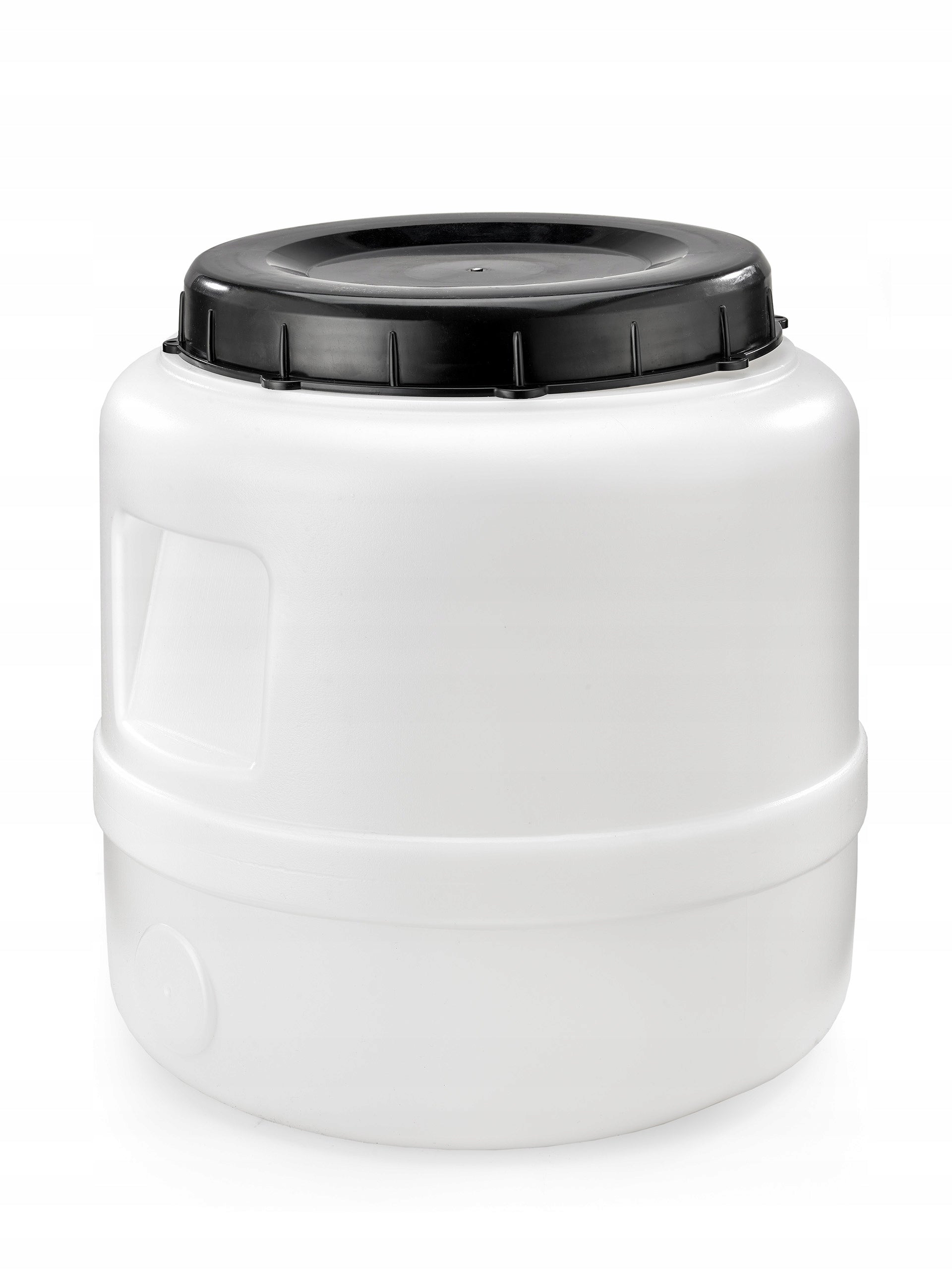 F&R PLASTIC BARREL 15L FOR PICKLING CABBAGE FOR WATER ROUND WHITE