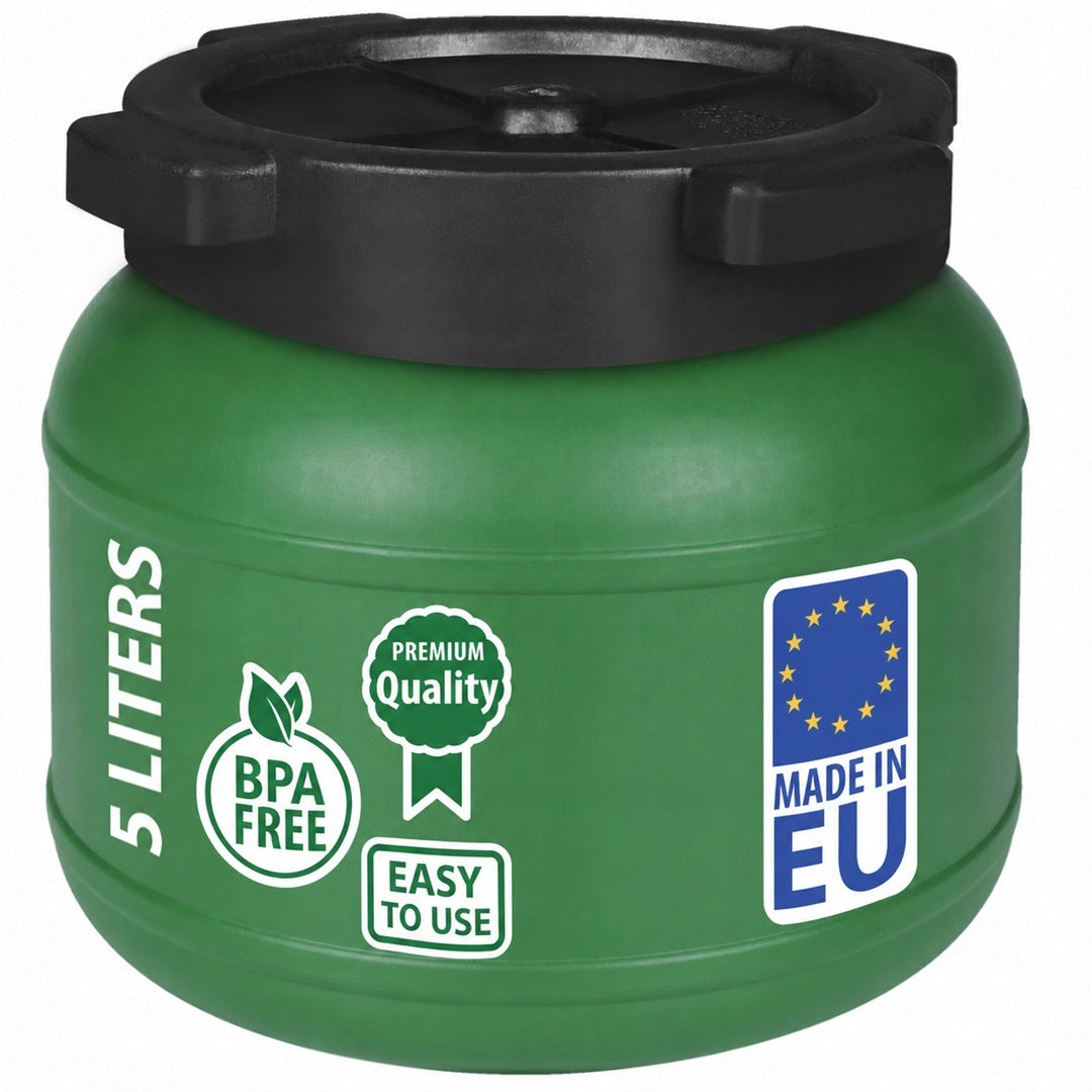 F&R PLASTIC BARREL 5L SCREW-ON FOR RAINWATER AND STORAGE Manufacturer code FR0341
