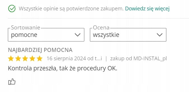 F-gas procedures 2026 under UDT for the certificate for the company KOMPLET Heating power 0 W