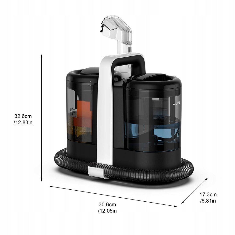 FABRIC CLEANING MACHINE 1500+800ML WITH 2 HEADS FOR SOFA BED CARPETS Brand no brand