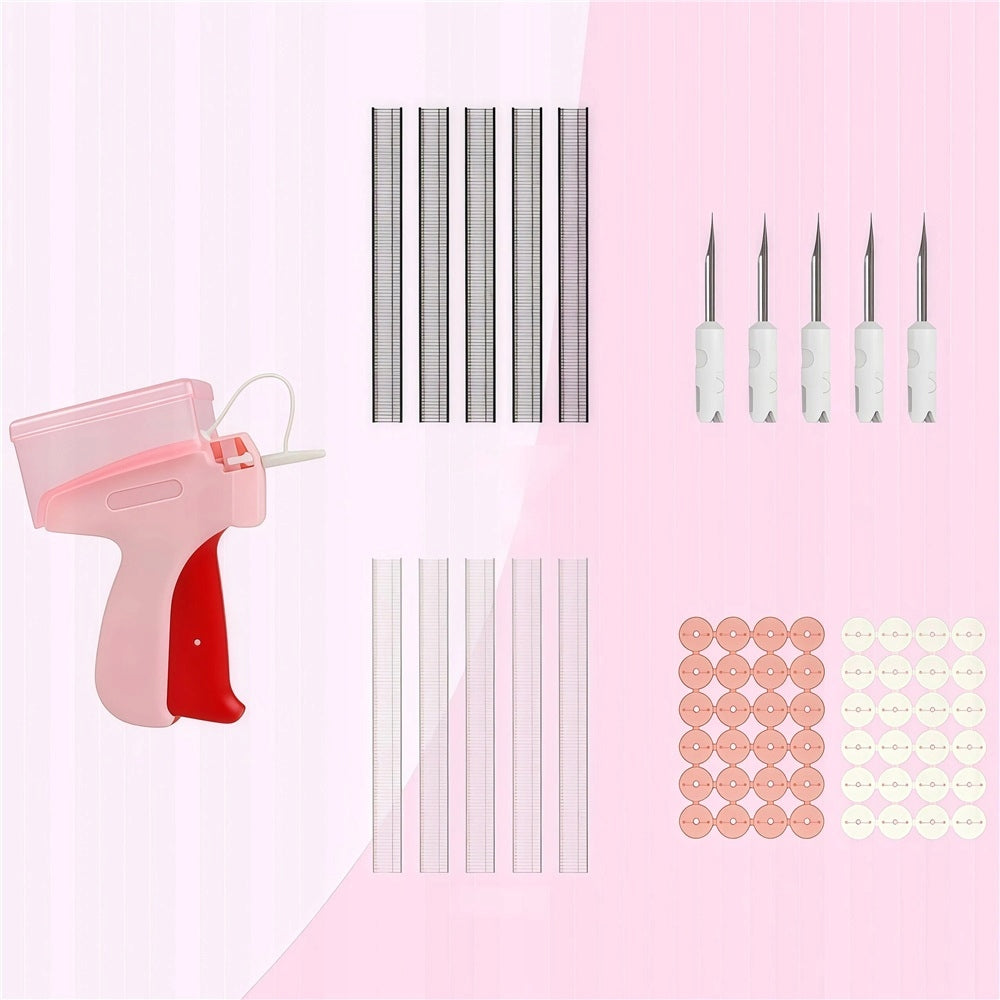 FABRIC STAPLER CLOTHING REPAIR GUN SET OF 1000 PINS Product weight 0.11 g