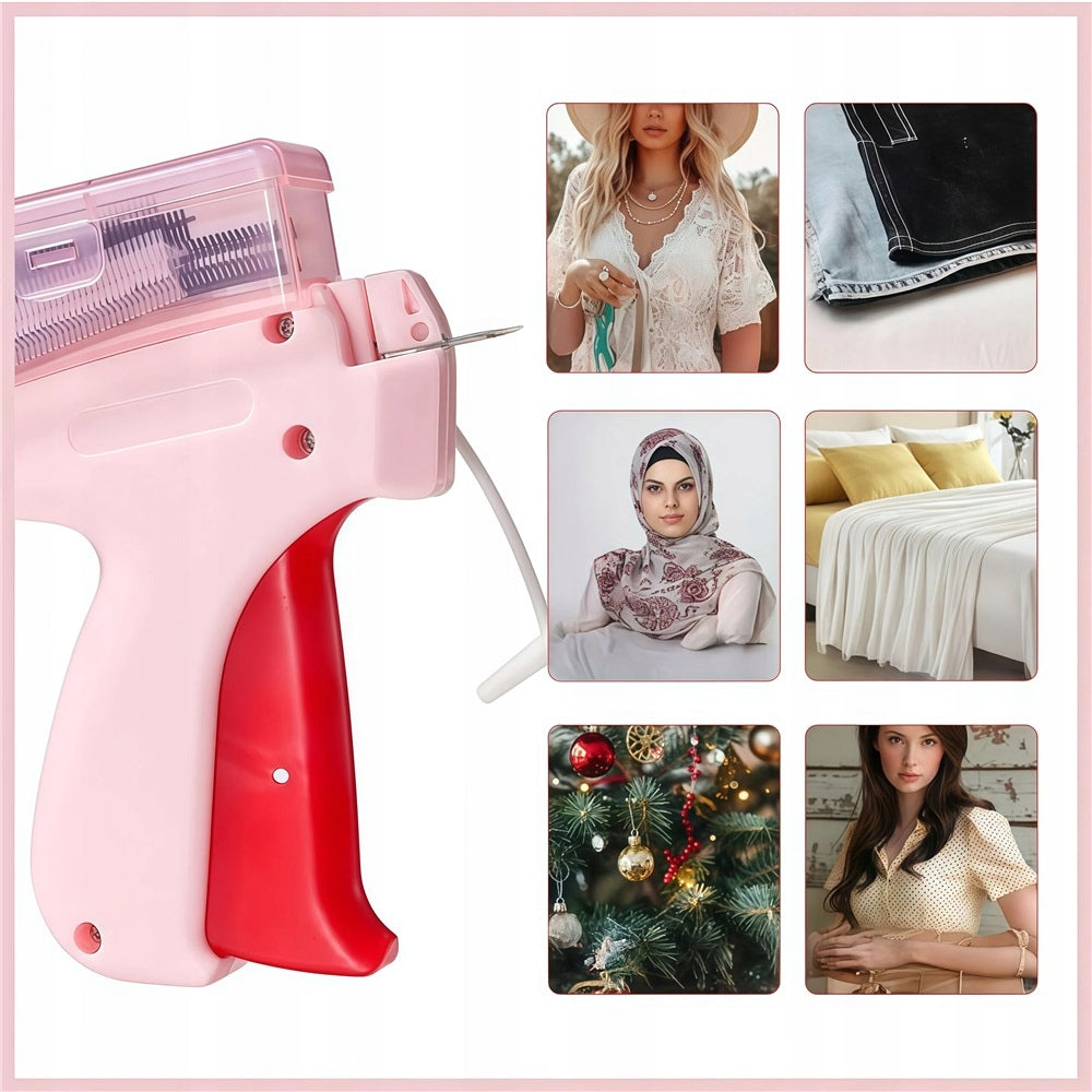 FABRIC STAPLER CLOTHING REPAIR GUN SET OF 1000 PINS Product weight with unit packaging 0.12 kg