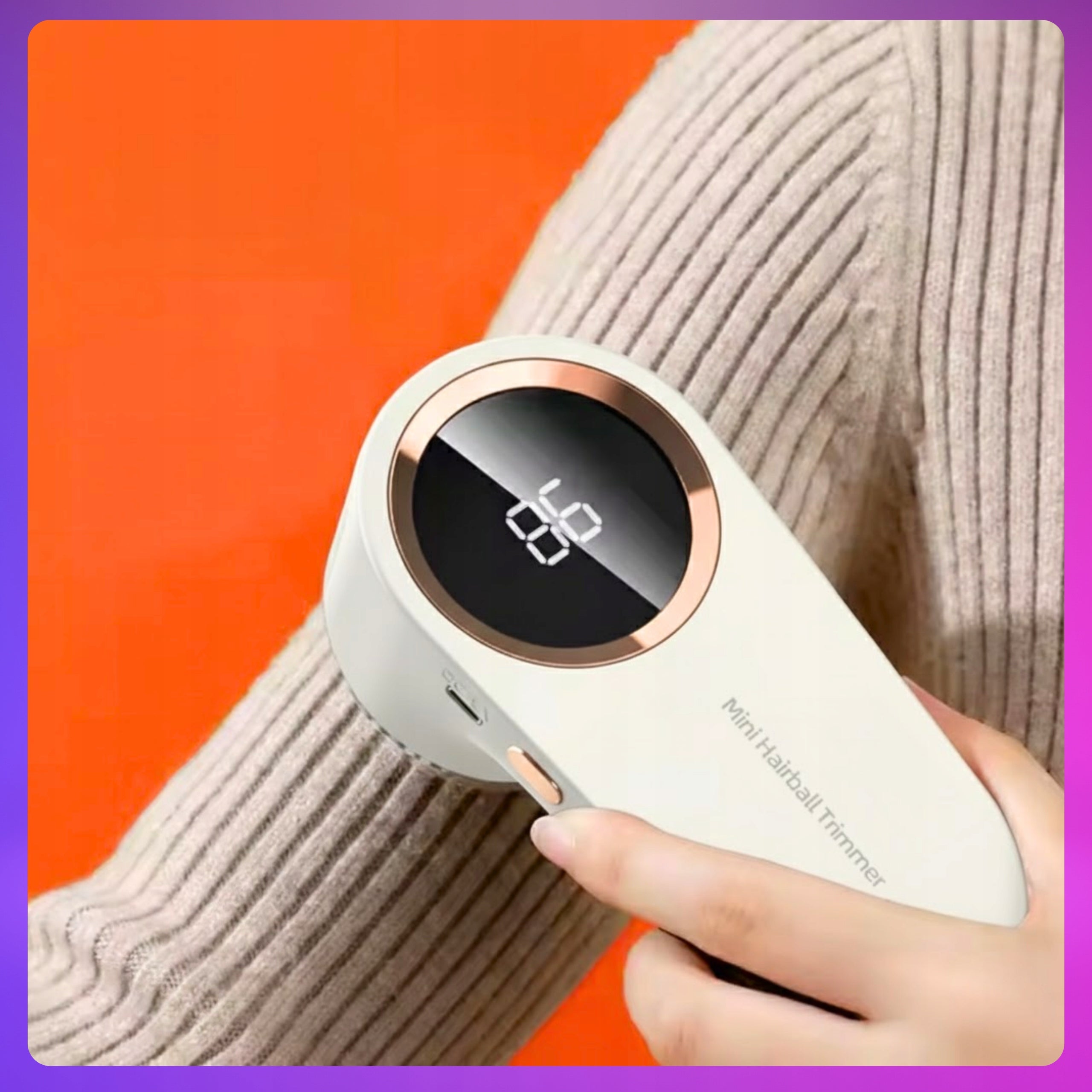 FABRIC SWEATER CLOTHES SHAVER MODERN CORDLESS BATTERY INDICATOR Packaging status original