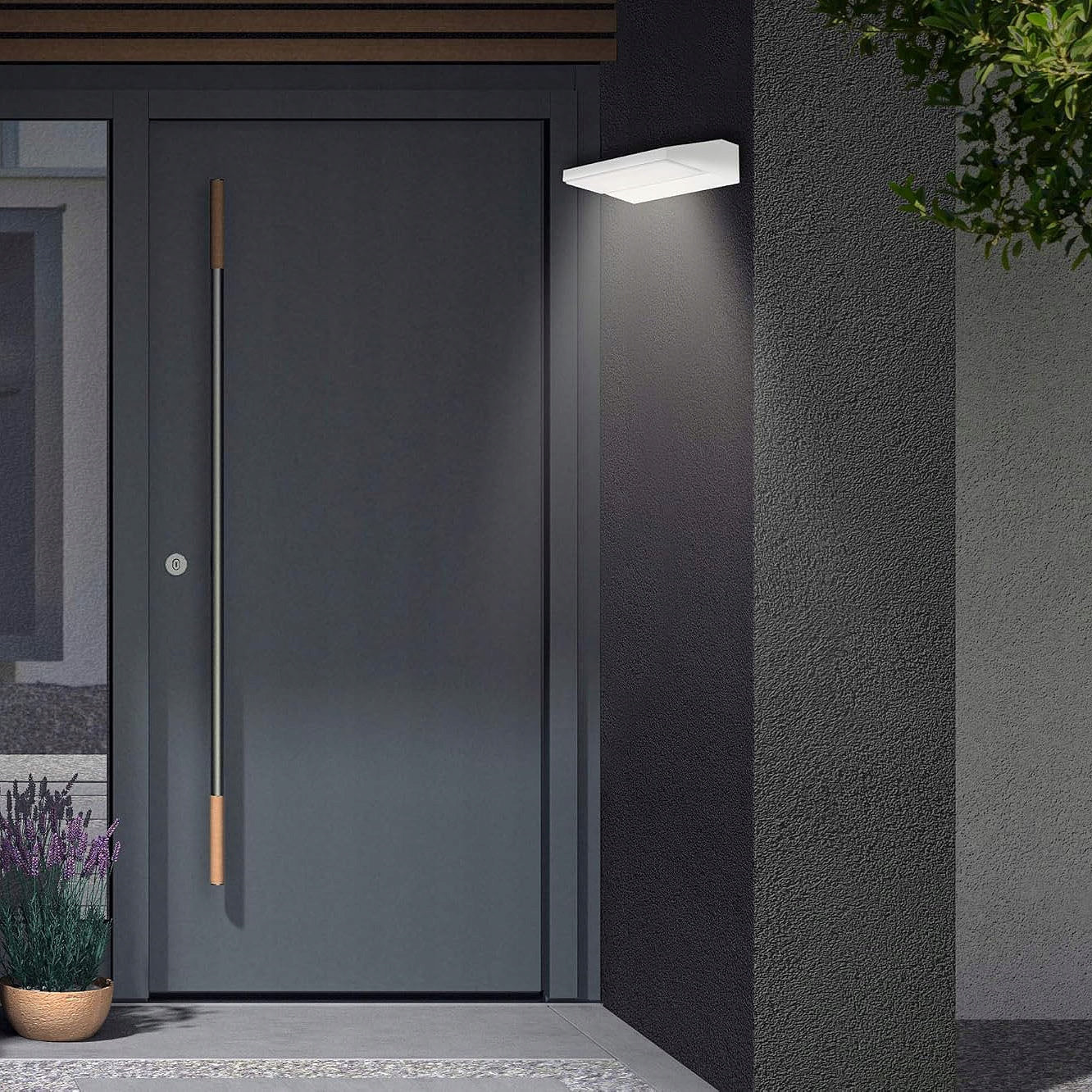 FACADE LAMP WALL LAMP LED 10W NEUTRAL 4000k - TOP OR BOTTOM Packaging status original