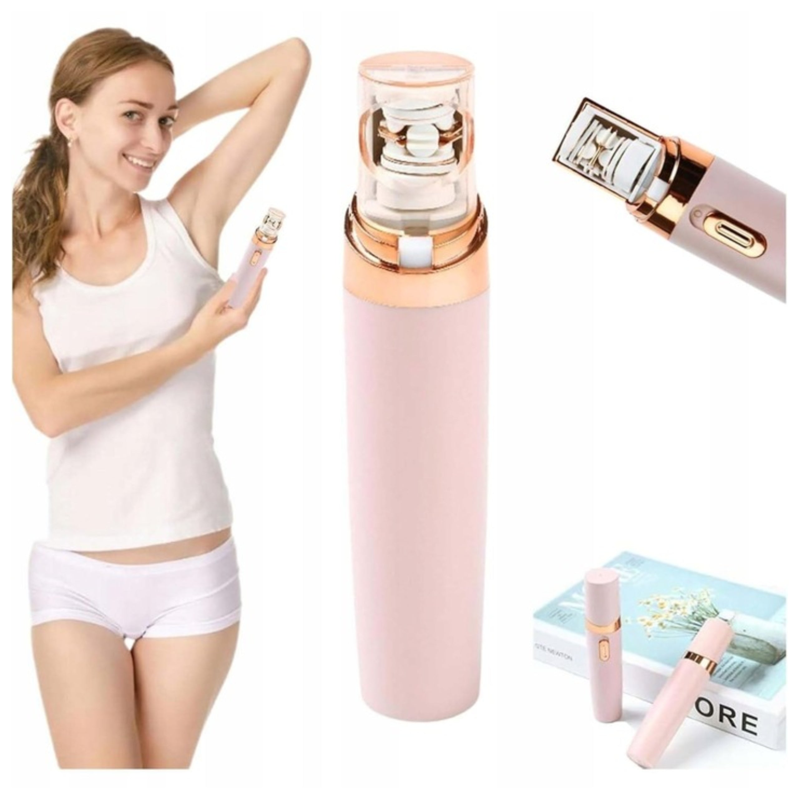 FACE EPILATOR, FOR SENSITIVE SKIN ANTIBACTERIAL USB FOR WOMEN'S DAY Manufacturer code CB0243