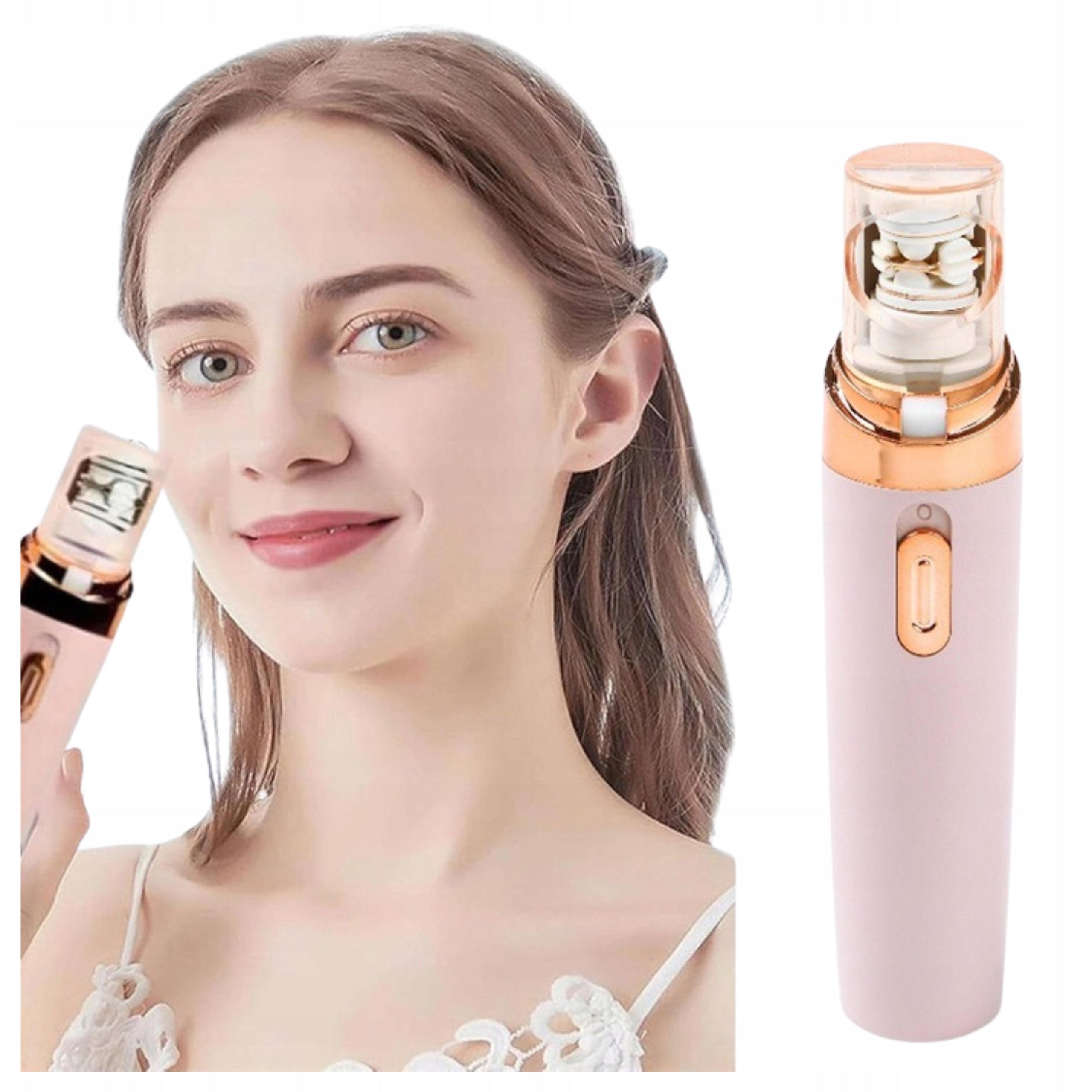 FACE EPILATOR, FOR SENSITIVE SKIN ANTIBACTERIAL USB FOR WOMEN'S DAY Packaging status original