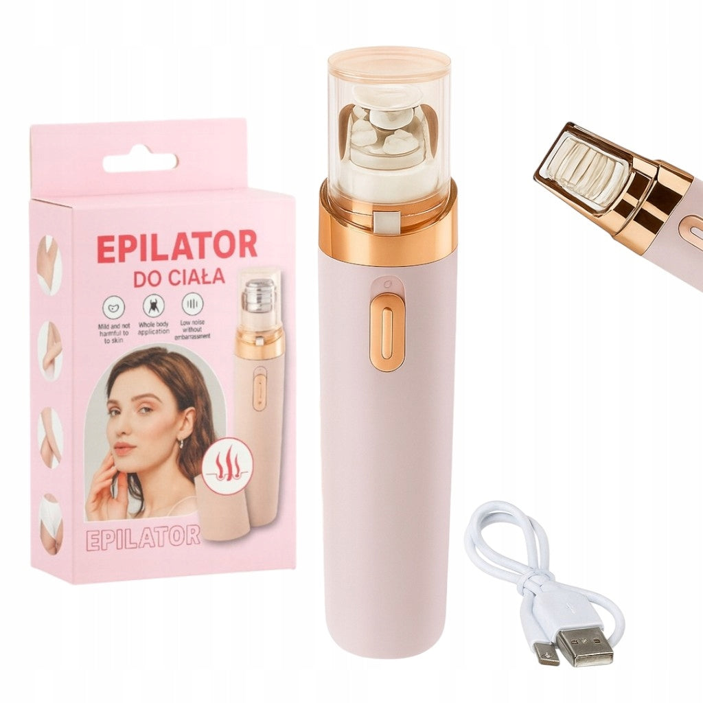 FACE EPILATOR SAFE FOR SENSITIVE SKIN ANTIBACTERIAL USB