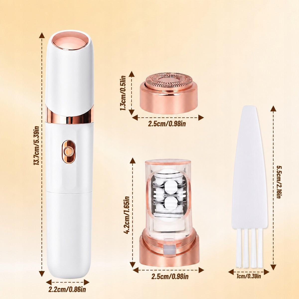 FACE EPILATOR, SAFE FOR SENSITIVE SKIN, USB Brand no brand