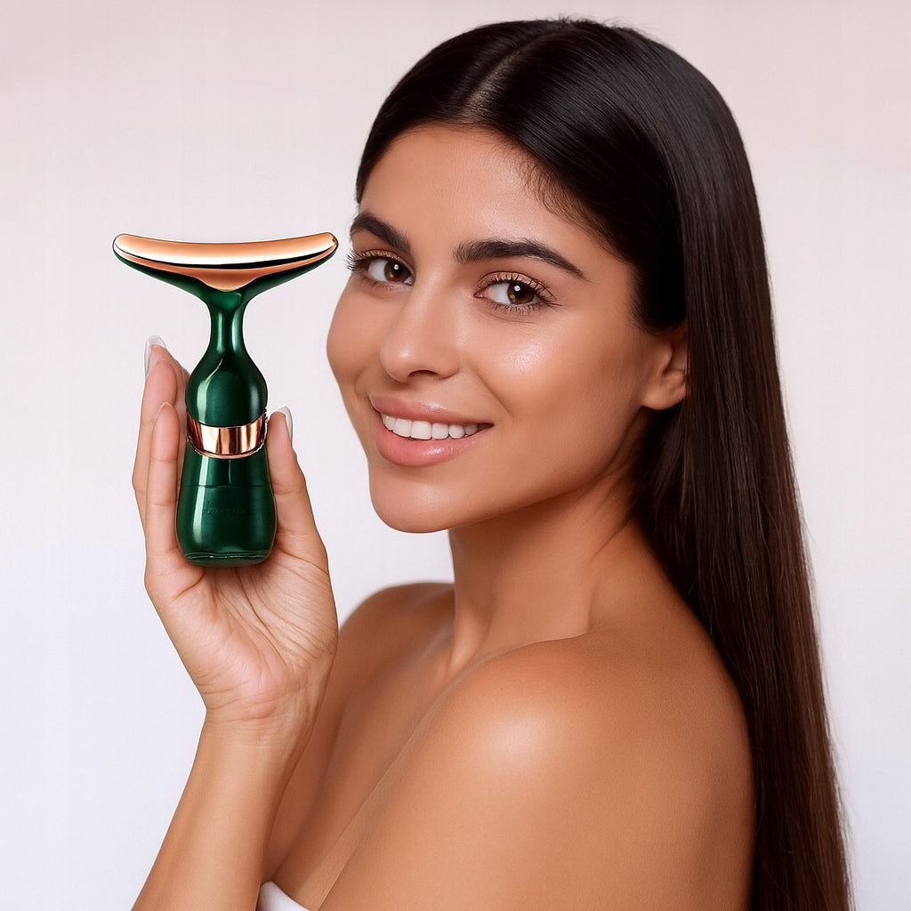 FACE LIFTING MASSAGER NECK SONIC FIRMING VIBRATION 3in1 Brand Aptel