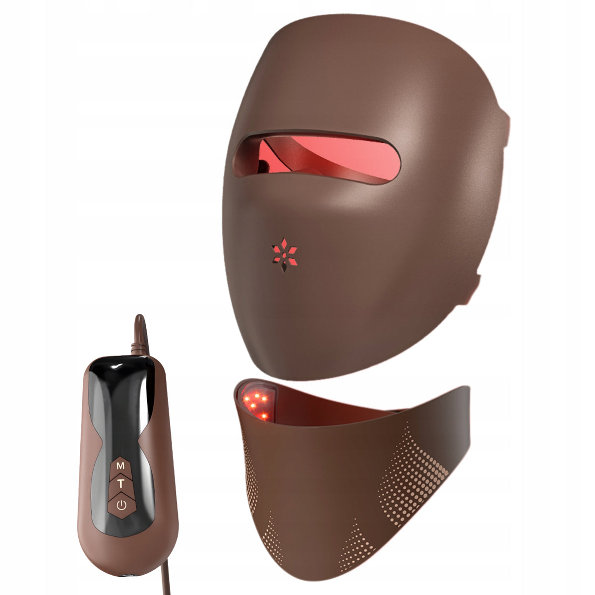 FACE MASK WITH NON-INVASIVE COLLAR PROFESSIONAL TO IMPROVE SKIN 9D Packaging status original
