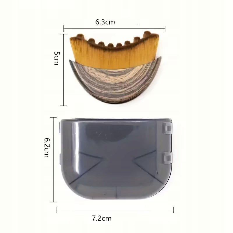 FACE MASSAGE BRUSH NECK massage dry lymphatic drainage 2 pcs. Manufacturer code SzDr