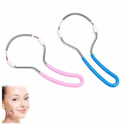 FACE SPRING EPILATOR HAIR REMOVAL SET OF 2 FOR HAIR