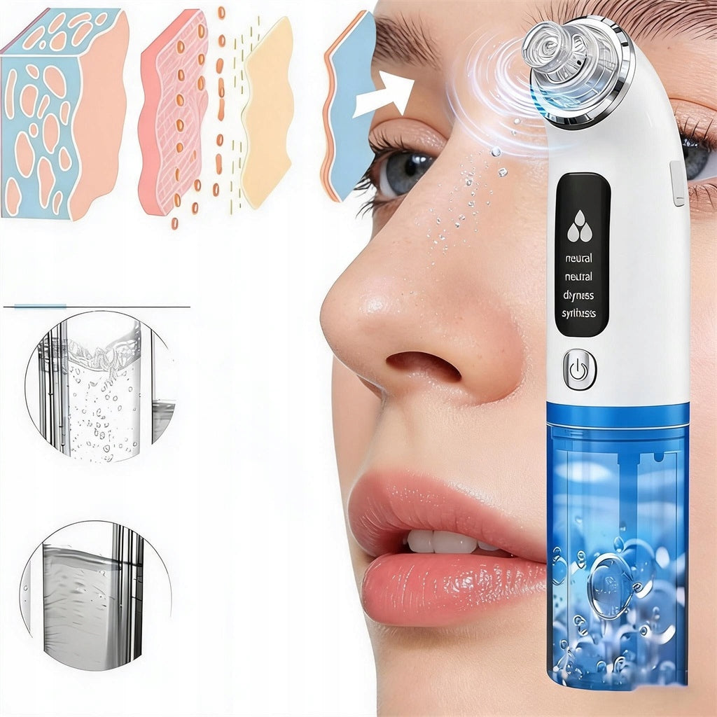 FACIAL CLEANSING DEVICE WITH 6 TIPS AND TANK Brand no brand