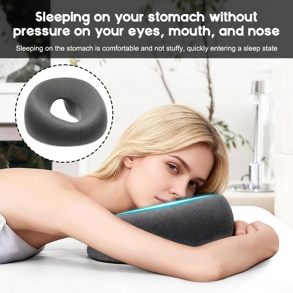 FACIAL MASSAGE PILLOW U-SHAPE ERGONOMIC SHAPE MEMORY EAN (GTIN) 5908146017287