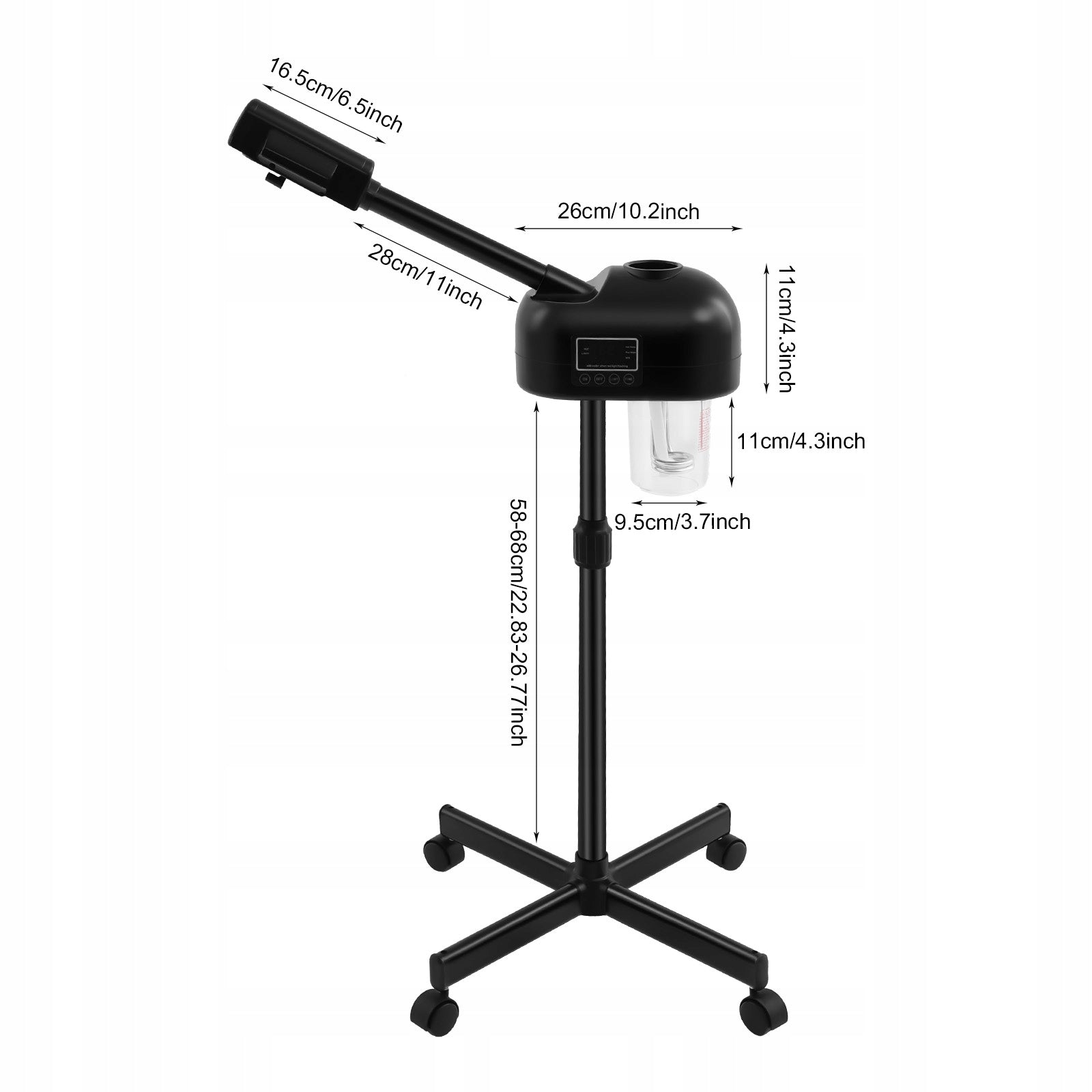 FACIAL SAUNA OZONE EVAPORATOR BEAUTY SALON 750W Manufacturer code 9313360