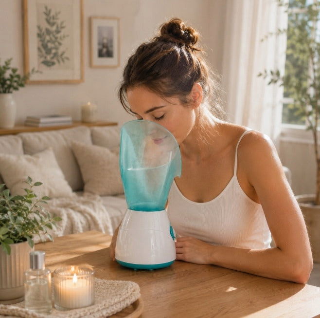 FACIAL SAUNA STEAM COSMETIC FRAGRANCE DIFFUSER INHALER CLEANSING Medical device no