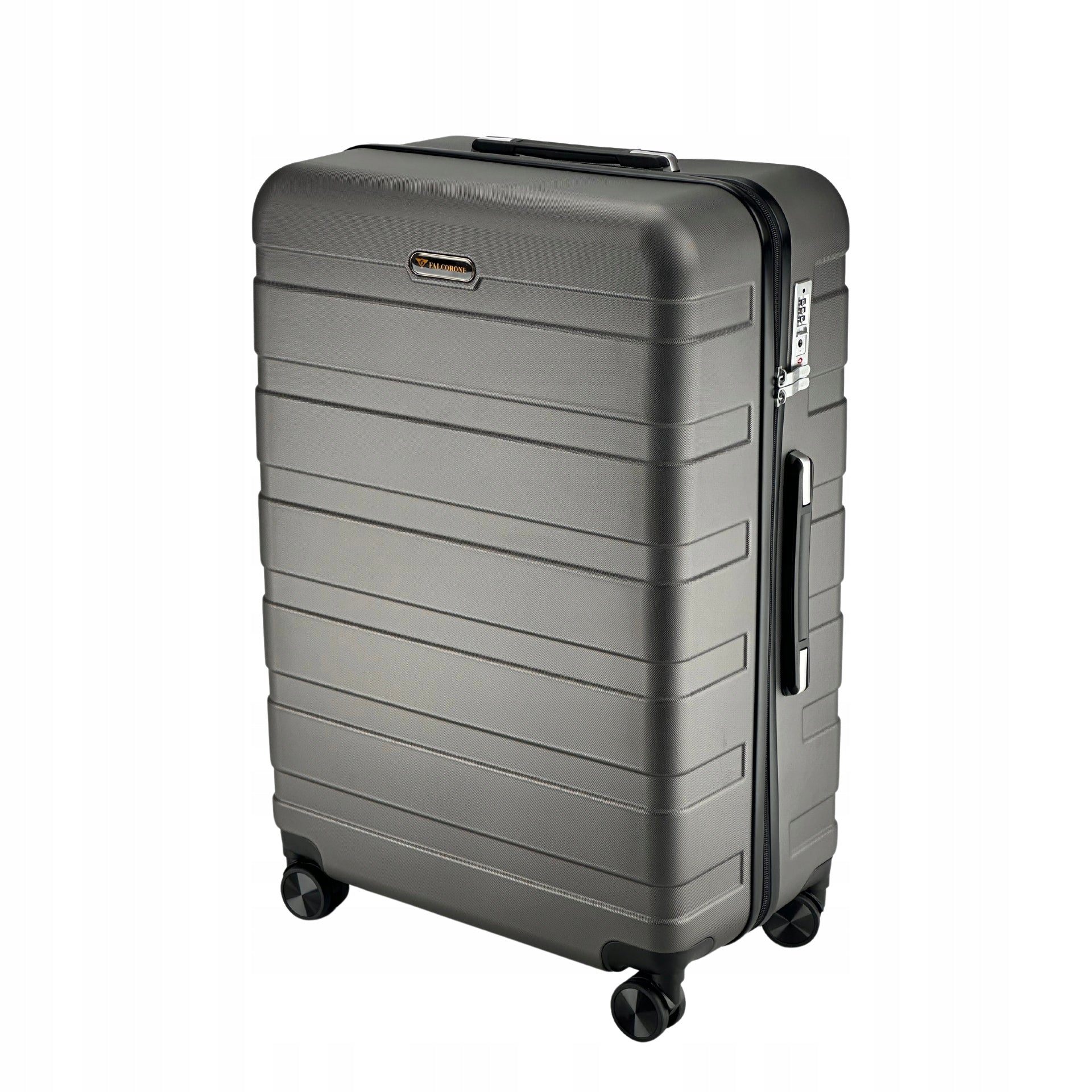 FALCORONE medium POLYCARBONATE suitcase with TSA protection Manufacturer code 664626