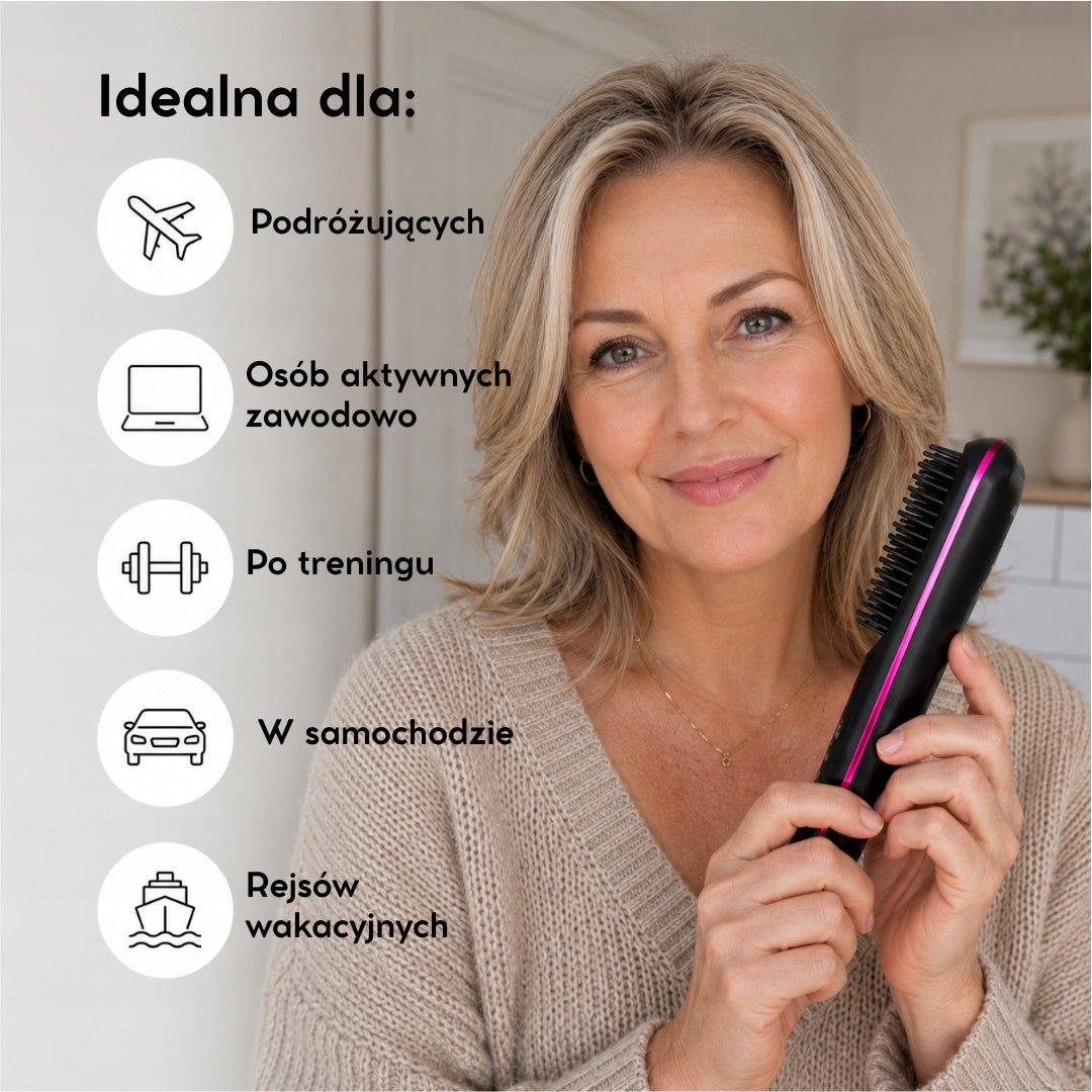 FALENA Mobile - Portable Brush-Straightener 2in1 Manufacturer code falena.mobile