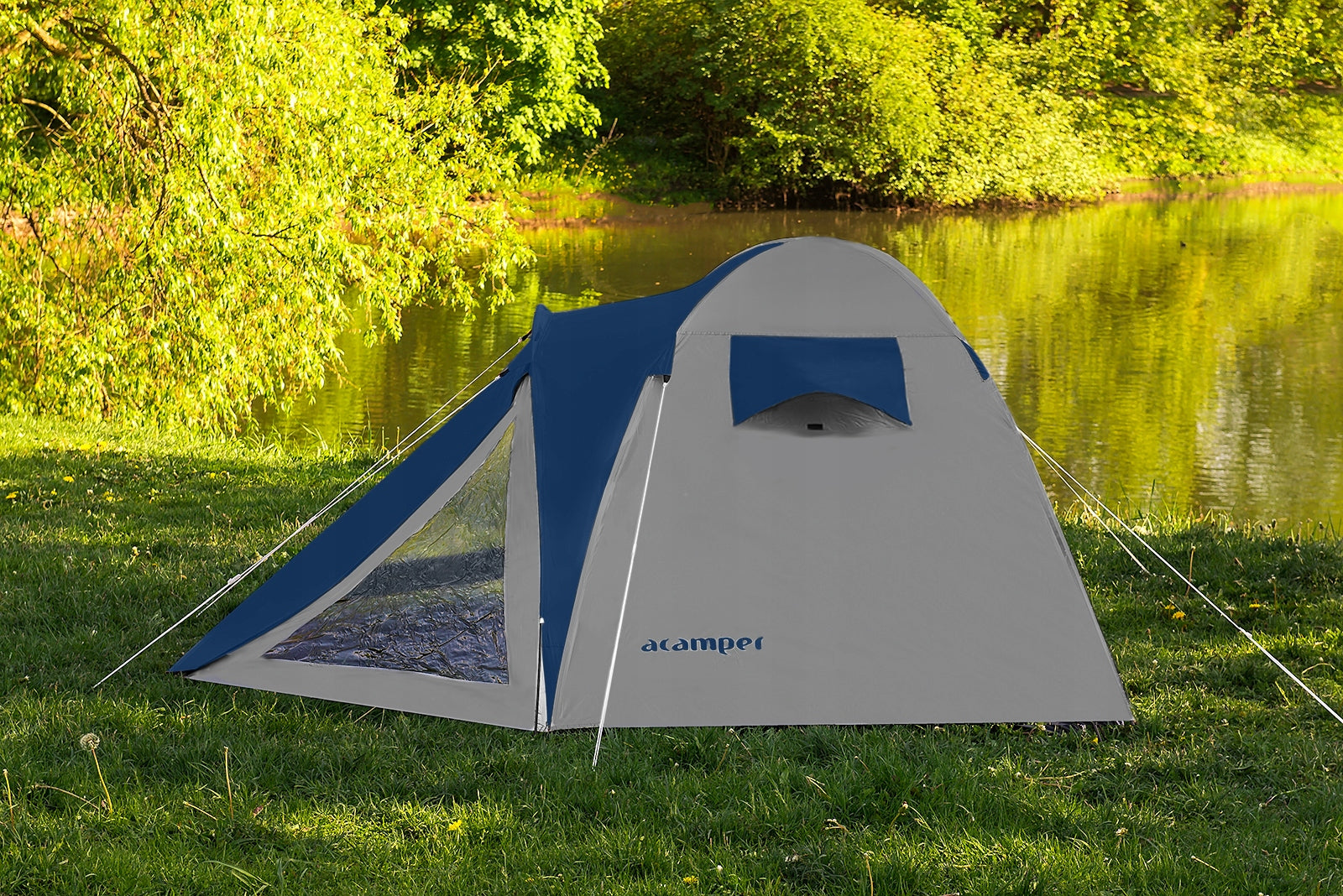 FAMILY HIKING TENT FURAN 4 PRO ACAMPER 3500mm + FREEBIE Brand Acamper