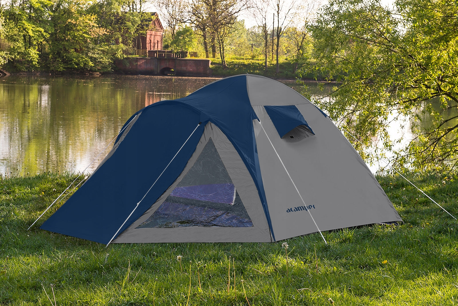 FAMILY HIKING TENT FURAN 4 PRO ACAMPER 3500mm + FREEBIE Manufacturer code Furan4