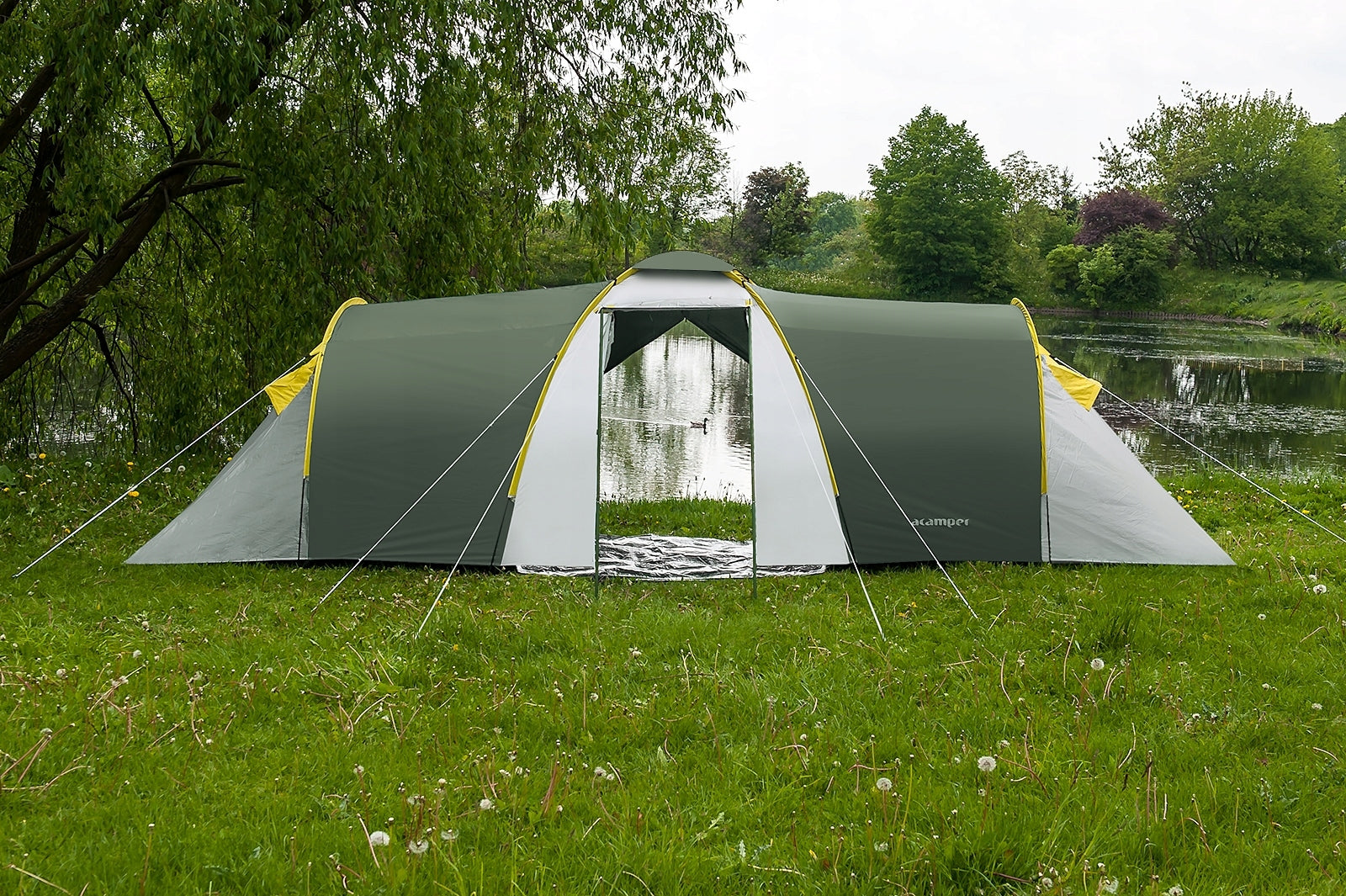 FAMILY HIKING TENT NADIR 6 PRO ACAMPER 3500mm CAMPING GLAMPING Brand Acamper