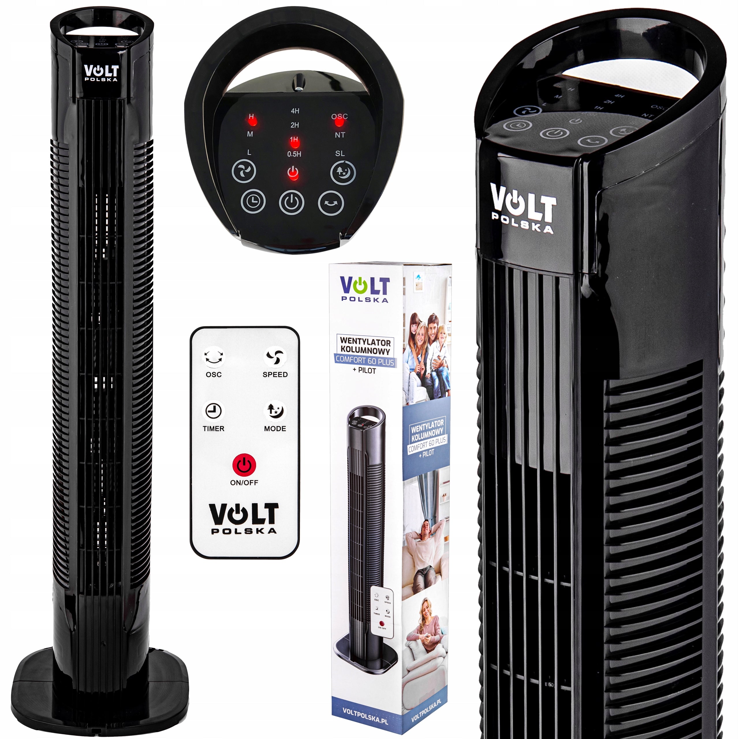 FAN COLUMN FLOOR FAN LARGE STRONG