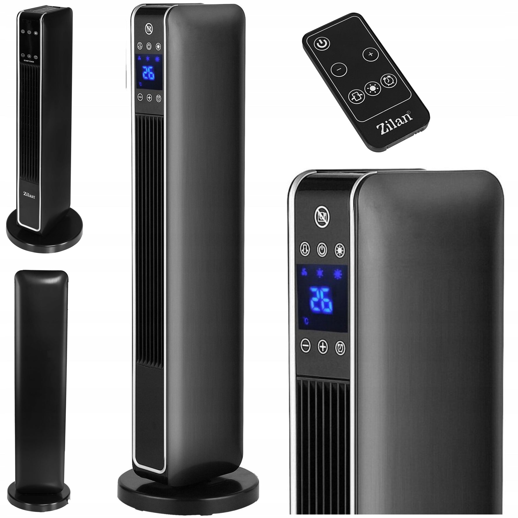 FAN ELECTRIC HEATER 2200W + REMOTE CONTROL EAN (GTIN) 8682744802076
