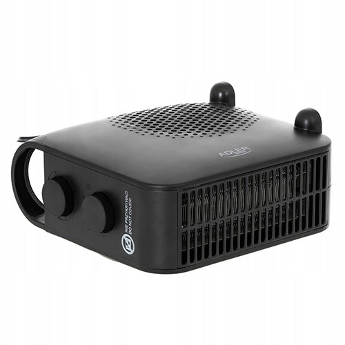 FAN ELECTRIC HEATER FARELKA BLACK 2kW ROOM THERMOSTAT Manufacturer code TERMOWENTYLATOR ŁAZIENKOWY TERMOSTAT