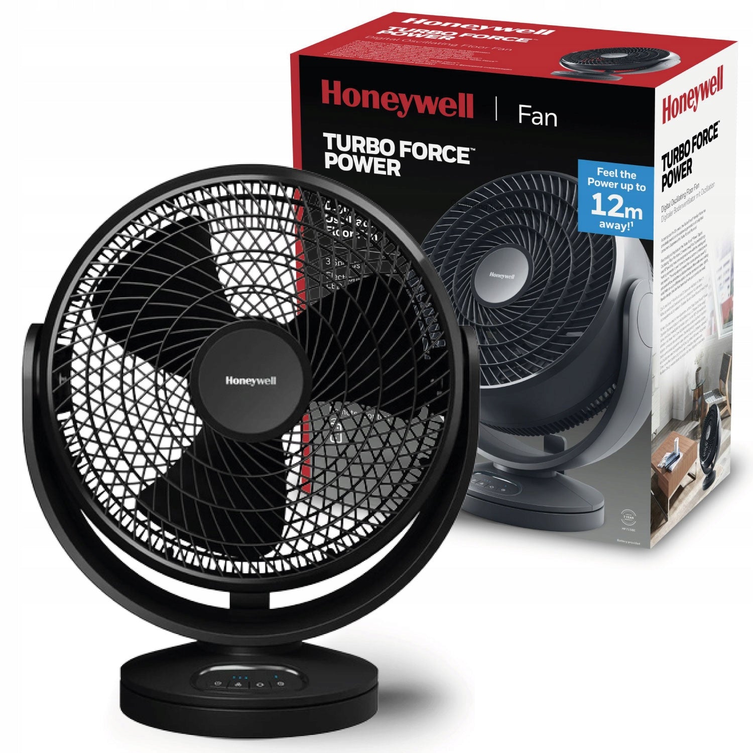 FAN FLOOR CIRCULATOR ROTARY HIGH COOLING POWER HF715 Brand Honeywell