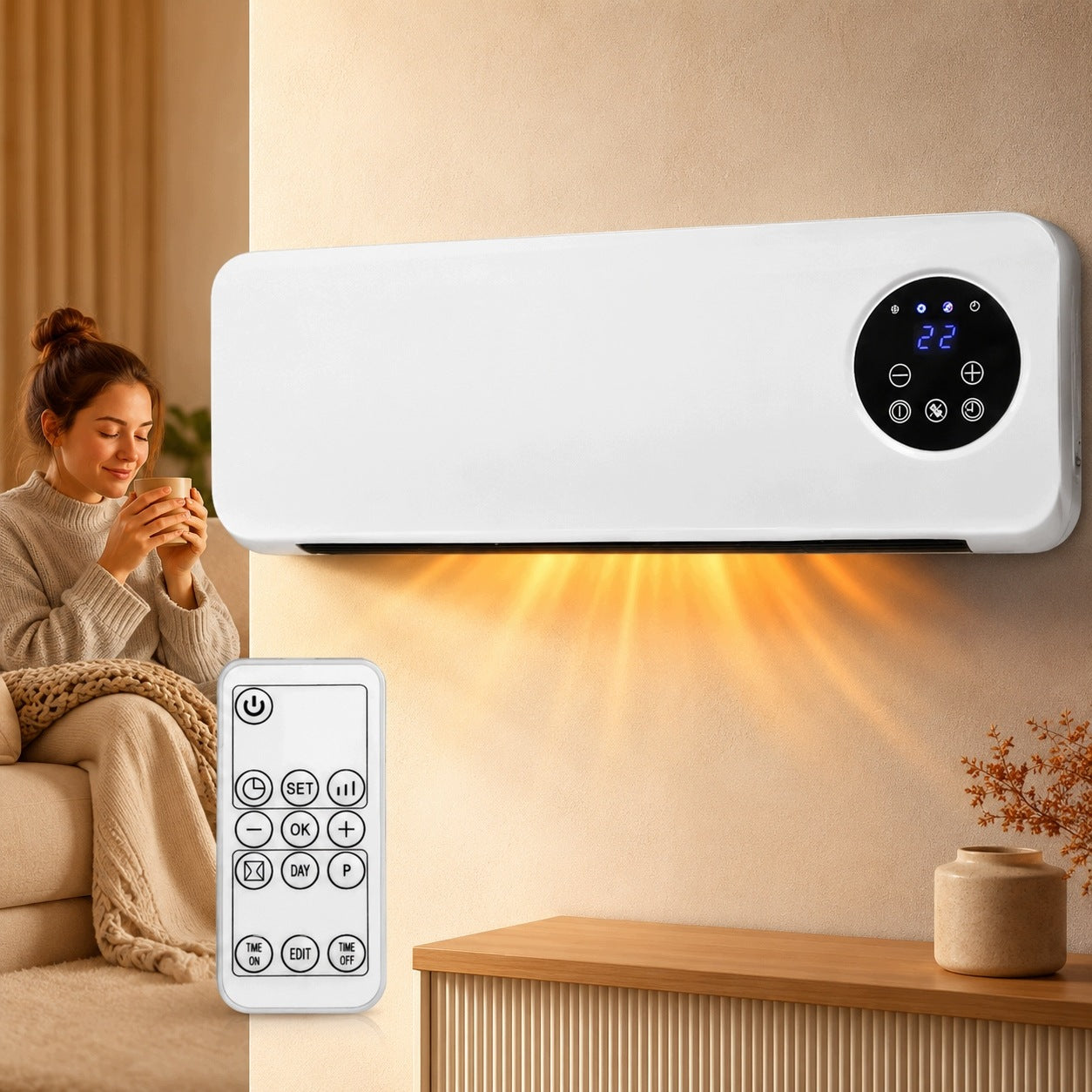 FAN HEATER 2 000 IN ELECTRIC HEATER AIR CURTAIN