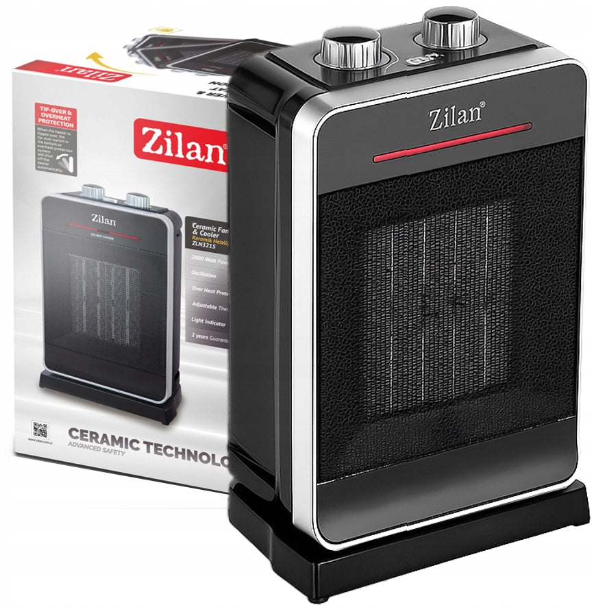 FAN HEATER CERAMIC ZILAN 2000W