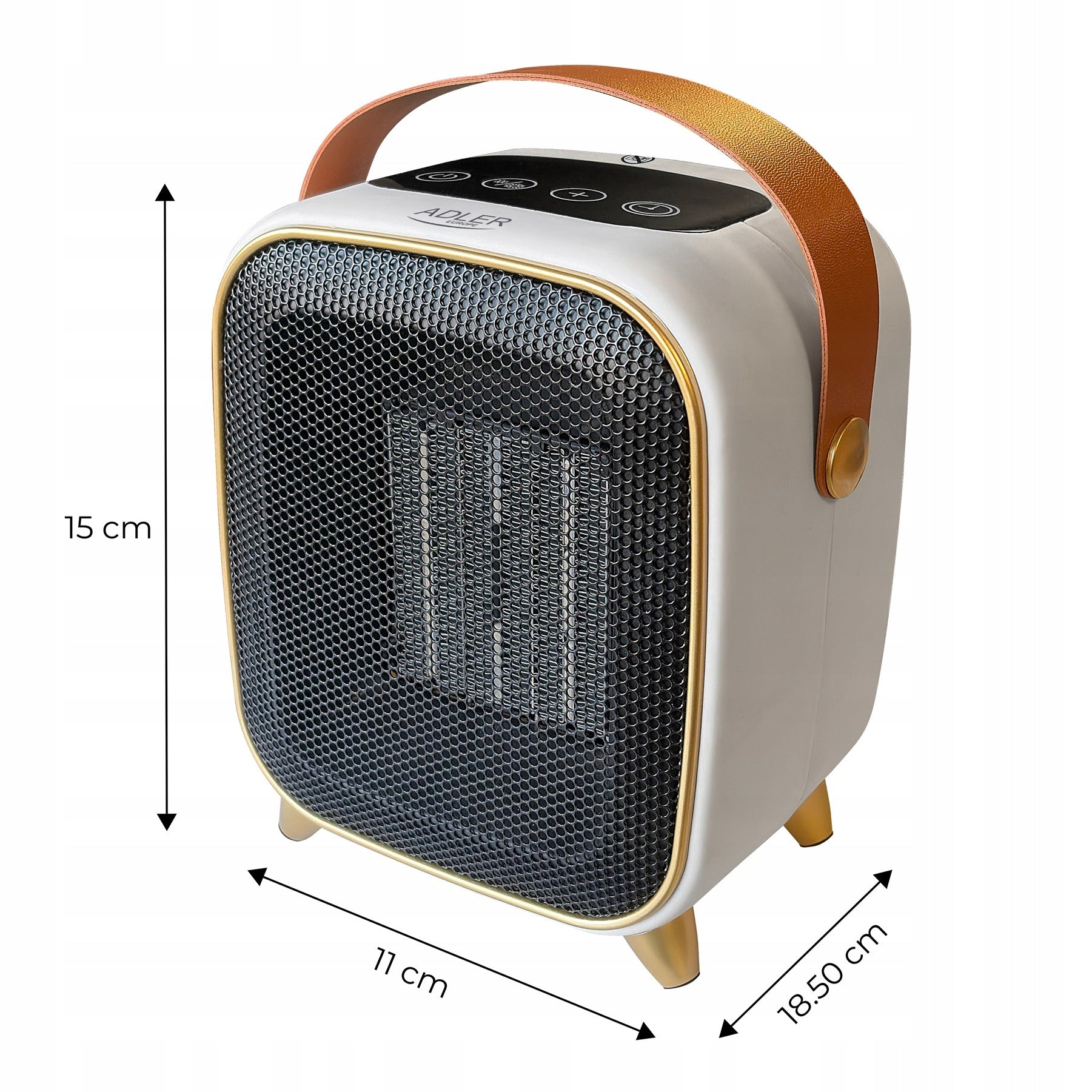 FAN HEATER ELECTRIC CERAMIC HEATER 2000W LCD THERMOSTAT Manufacturer code AD7762