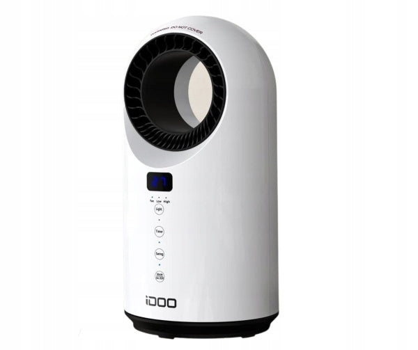 FAN HEATER ELECTRIC HEATER 1500W IDOO ROTARY REMOTE CONTROL TIME