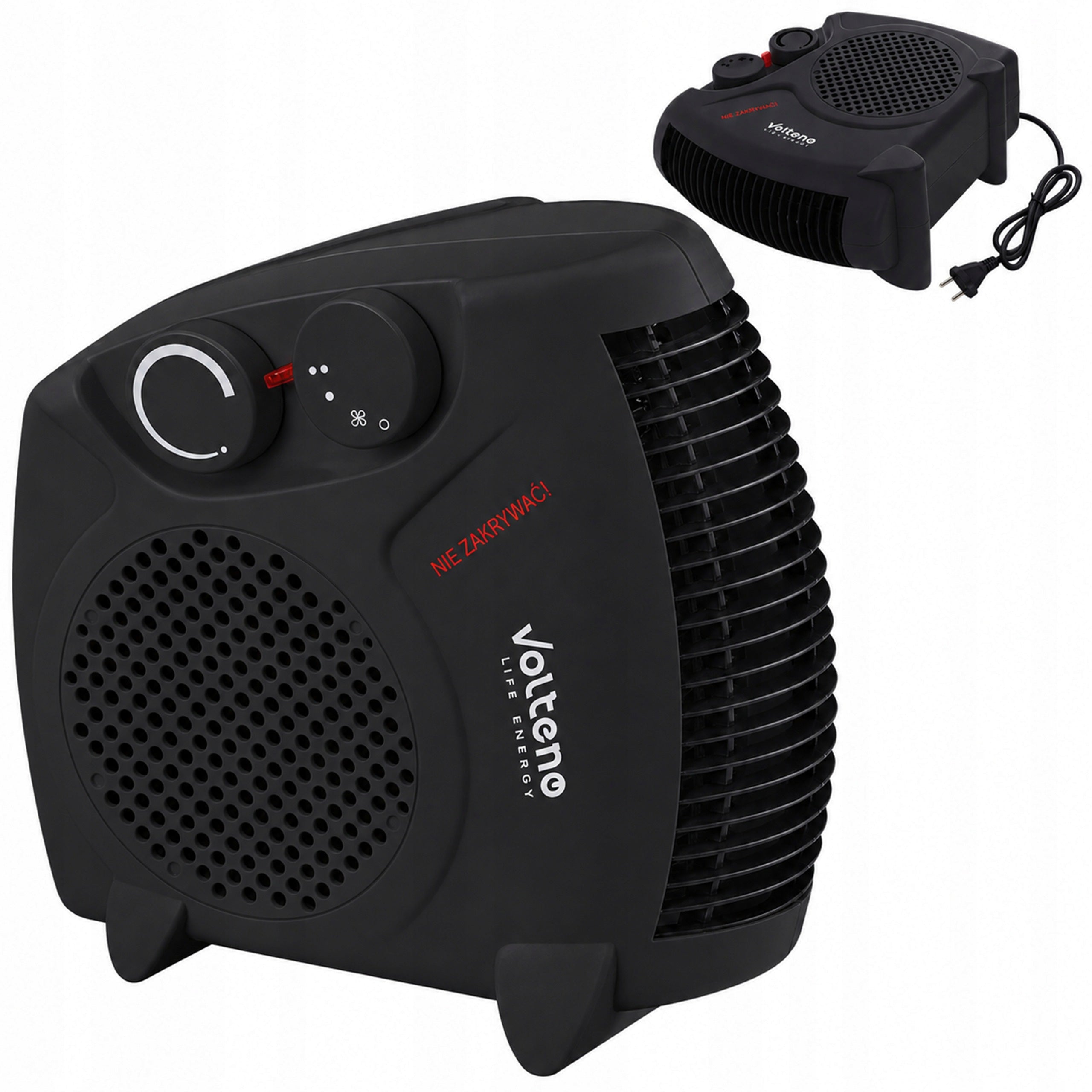 FAN HEATER ELECTRIC HEATER 2000W APRON 3 LEVELS WITH THERMOSTAT