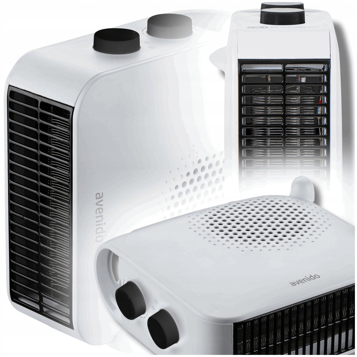 FAN HEATER ELECTRIC HEATER 2000W FAN THERMOSTAT