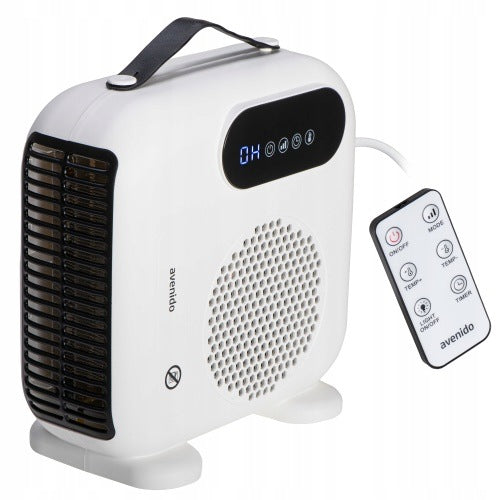 FAN HEATER ENERGY SAVING ELECTRIC HEATER 2000W APRON + REMOTE CONTROL