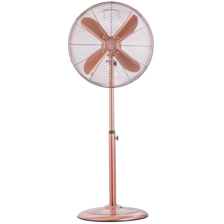 FAN RAVANSON WT-7050M RETRO 50W 45CM COPPER METAL OSCILLATION