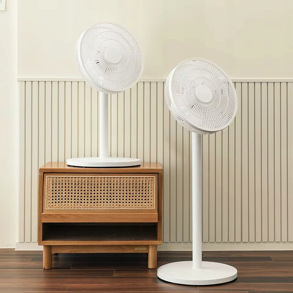 FAN STANDING FLOOR FAN STRONG XXL QUIET 27db 15 BLADES REMOTE CONTROL Functions oscillation automatic oscillation tilt angle adjustment height adjustment timer other