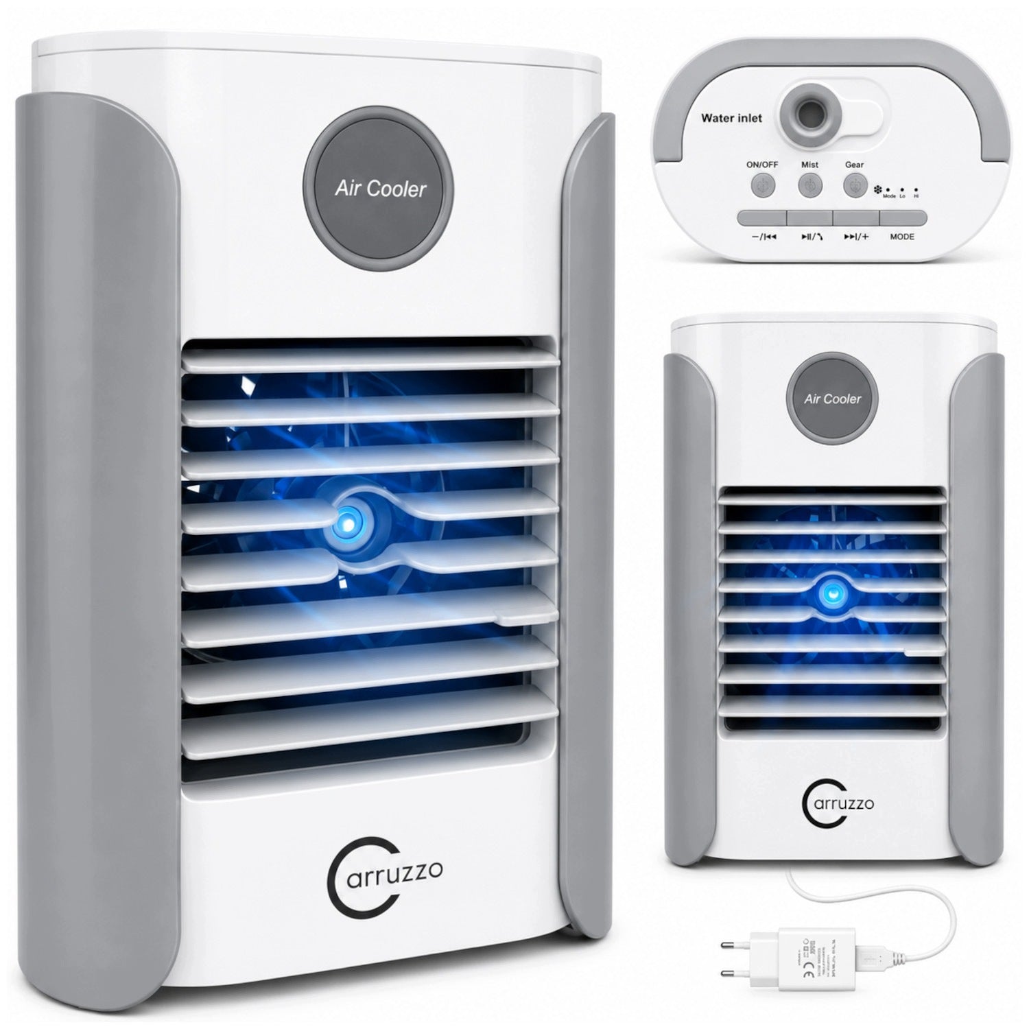 FAN Standing FAN with COOLING AND HUMIDIFICATION FUNCTION QUIET Table