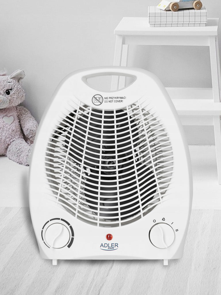 FARELKA FAN HEATER ELECTRIC THERMOSTAT 2000W SMALL STRONG Packaging status original