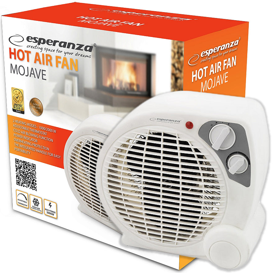 FARELKA RADIATOR 1000 / 2000W THERMAL FAN cold and warm air Packaging status original