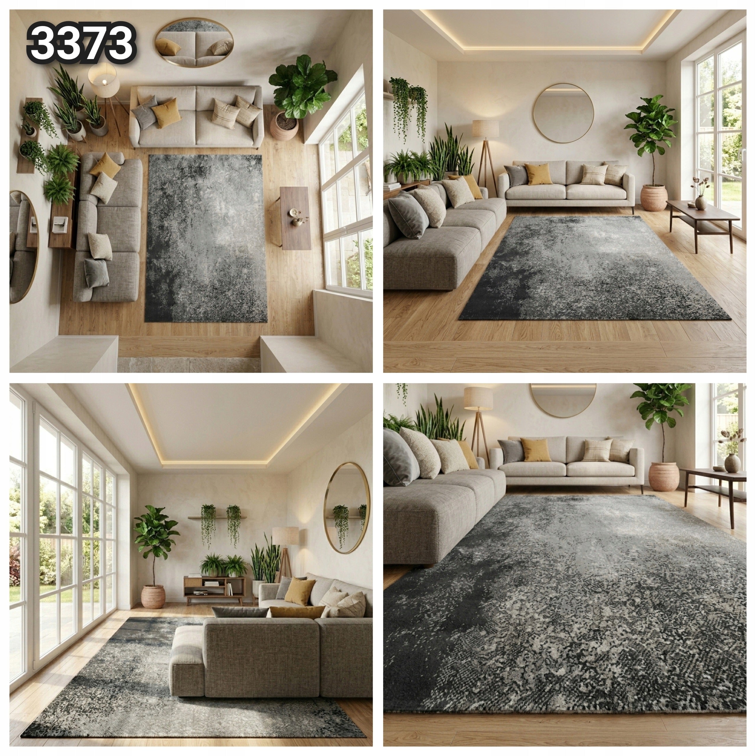 FASHIONABLE MODERN CARPET ALFA 160x230 VARIOUS DESIGNS Brand Sindbad