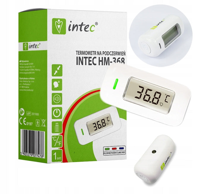FAST AND ACCURATE INTEC 368 INFRARED PRECISION THERMOMETER FOR CHILDREN