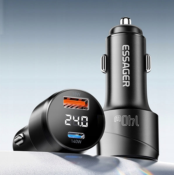 FAST CAR CHARGER USB USB-C QC 3.0 PD FAST 140W FAST LAPTOP Manufacturer code JH-CRLIT-PDPUG